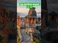 Kartik Swami Temple Drone View | Divine Beauty of Uttarakhand from the Sky 🛸🏔️
