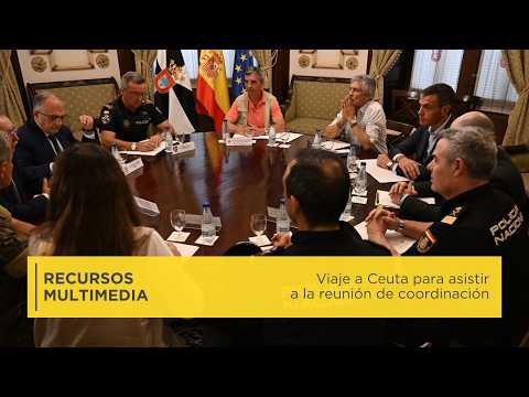 Viaje a Ceuta para asistir a la reunión de coordinación | Recursos multimedia