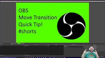 OBS Move Transition Quick Tip #shorts