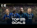 AC MILAN vs INTER | TOP 25 GOALS | Lukaku, Ronaldo, Vieri, Materazzi... and more! 🔥⚫🔵