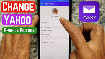 How To Change Profile Picture on Yahoo Mail