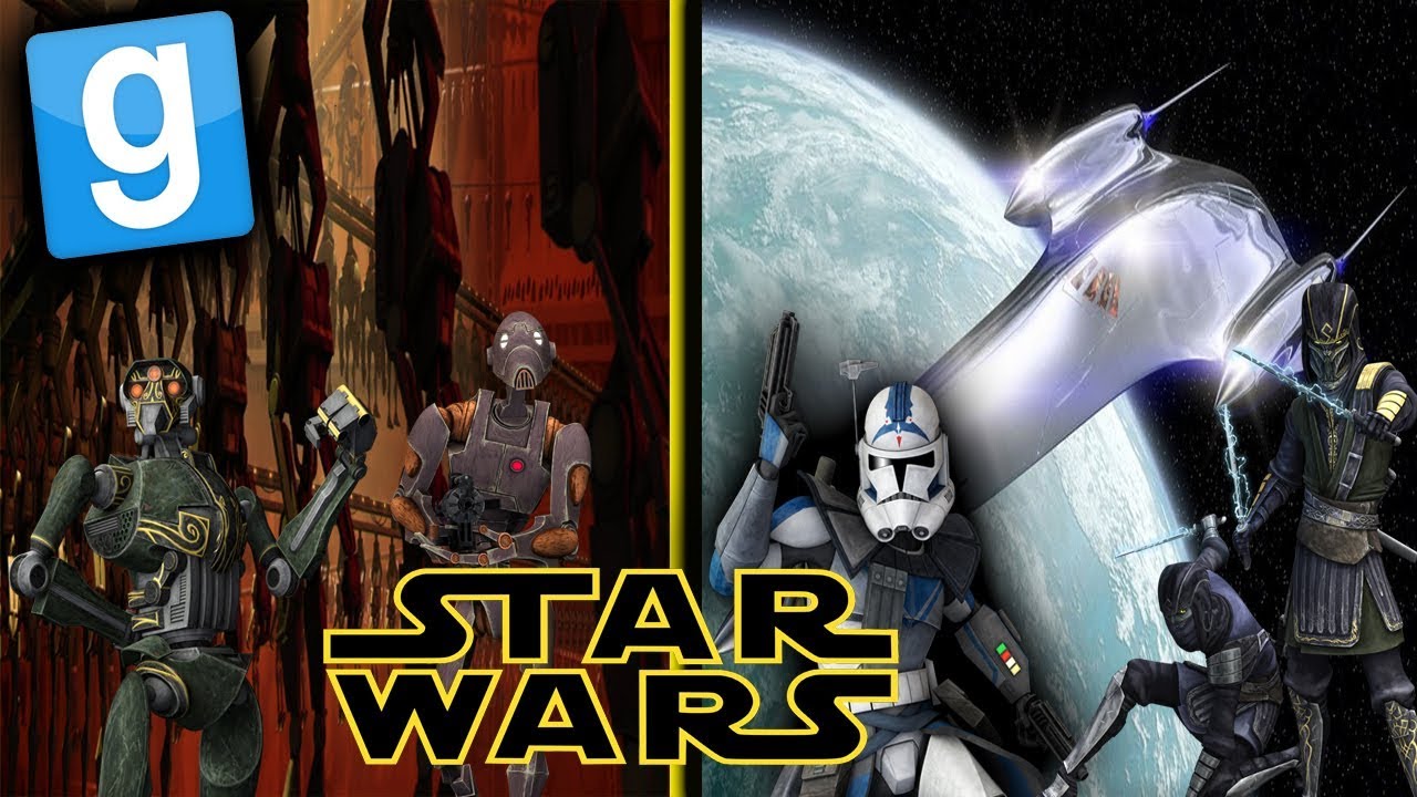 Star Wars Gmod Event- The Raid on the Droid Facility & The Suspicions Senator Scandal