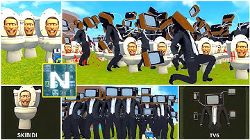 Nextbots Sandbox in playground Gameplay 167,Skibidi Toilet  Tv5  , Android Games ios Walkthrough