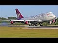 Incredible Close Up Heavy Landings at Manchester Airport | 06/06/18