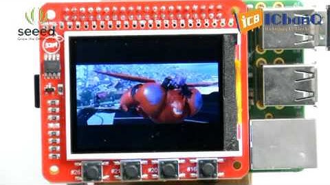 라즈베리파이 TFT LCD 모듈 Raspberry Pi 2 2