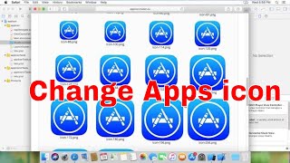 how to change App icon in xcode