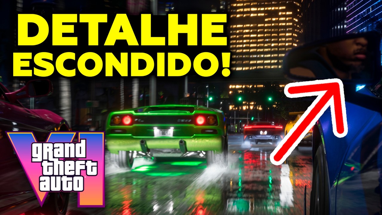 41 NOVOS DETALHES QUE VOCÊ NÃO VIU NO NOVO TRAILER DO GTA 6! CARROS SECRETOS E FUNÇÕES!