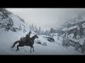 Sly - Red Dead Redemption 2- Hunting in the Snowy Mountains Exploration Gameplay