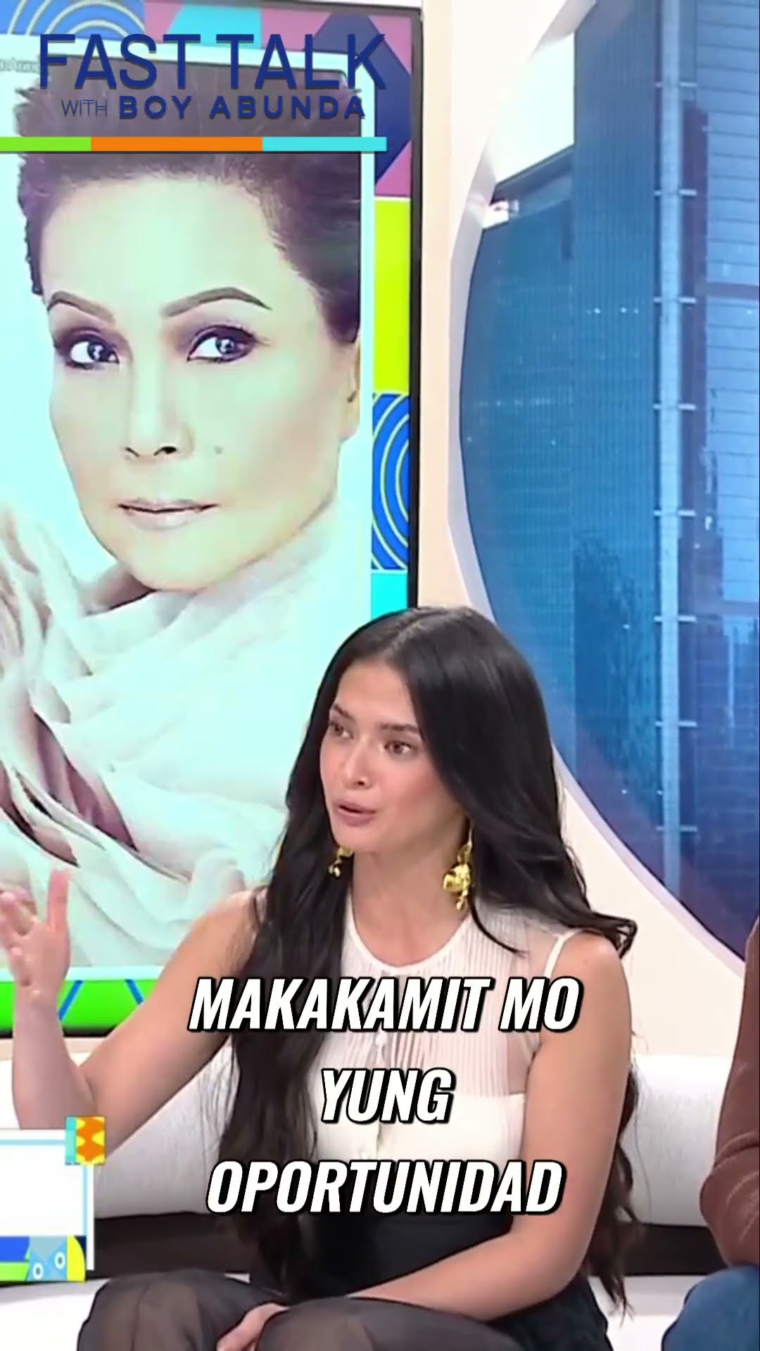 Hangang-hanga sina Bianca at Kelvin kay Nora Aunor! #shorts | Fast Talk with Boy Abunda