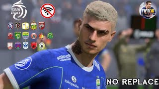 RELEASE FINALLY FIFA 16 BRI LIGA INDONESIA | UPDATE TRANSFER 2023/KITS/REAL PLAYER NAME | NO REPLACE