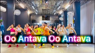 Oo Antava Dance | Zumba | Pushpa Songs Telgu | Allu Arjun,Rashmika | Easy Dance Steps | #ooantava