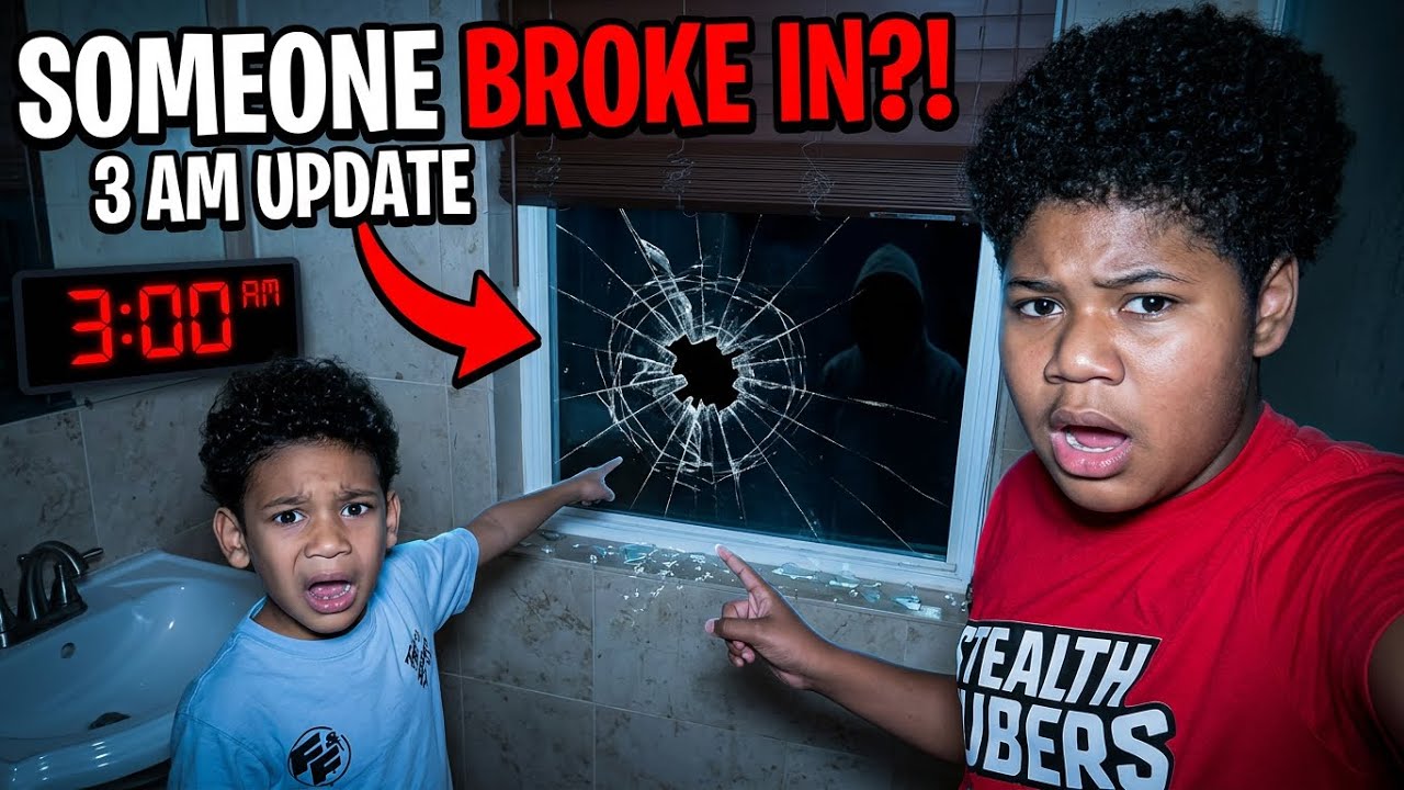 SOMEONE BROKE INTO OUR HOUSE!…