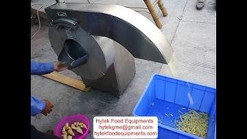 Ginger Chips Cutting Machine