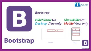 [Arabic] Bootstarp  : تخصيص اجزاء معينة من الصفحة تظهر للموبايل فقط واجزاء اخري لشاشة سطح المكتب