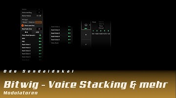 Bitwig Modulator - Voice Stack, Voice Stacking, Voice Spread & Unison