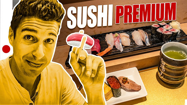 Comiendo el mejor SUSHI de JAPON 🍣 WORLDFANDO