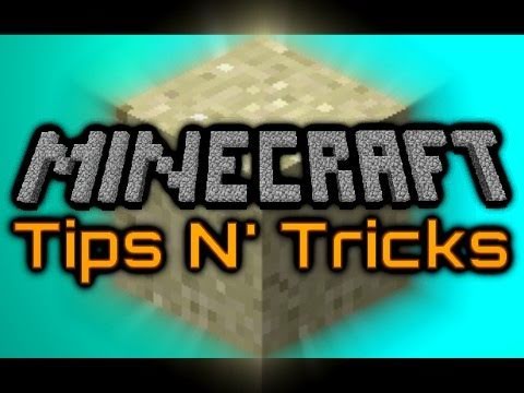 Minecraft Tips N' Tricks - Sand Tricks!