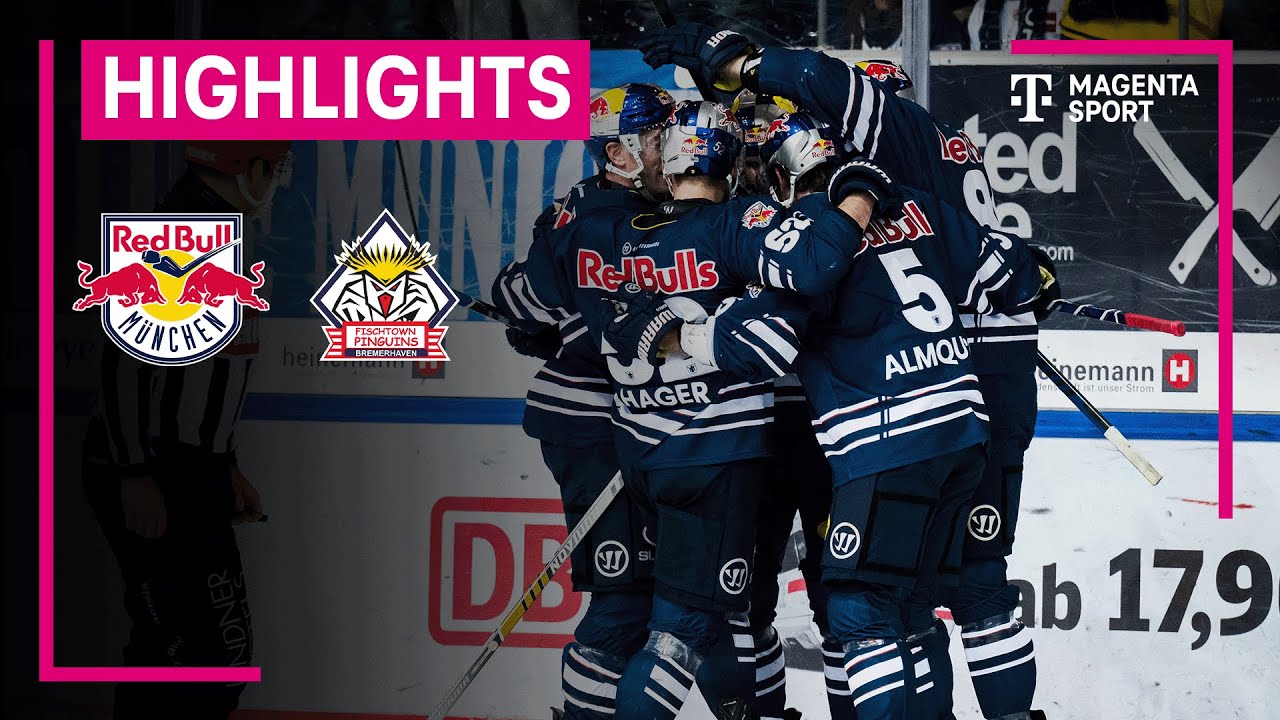 EHC Red Bull München Pinguins Bremerhaven PENNY DEL MAGENTA SPORT