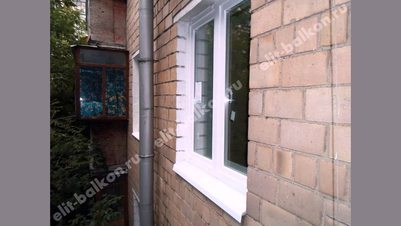 Отливы и козырьки от \"Элит Балкон\" - YouTube
