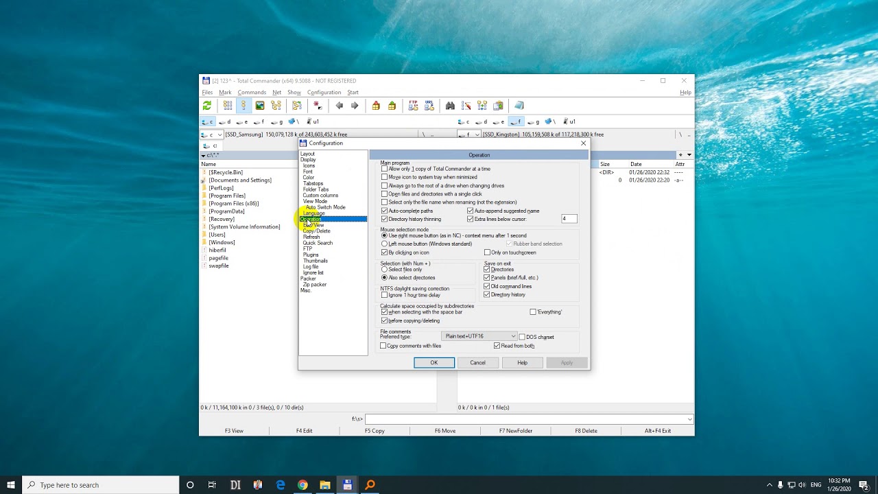 How to Select only the filename when renaming, not the extension (Total ...