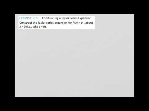 #078 Taylor series expansion exp x