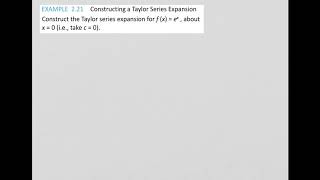 #078 Taylor series expansion exp x