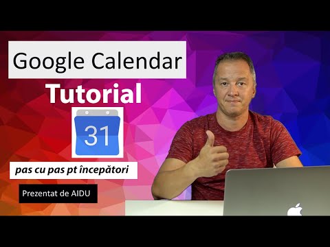 Video: Cum adaug Google Calendar pe computer?