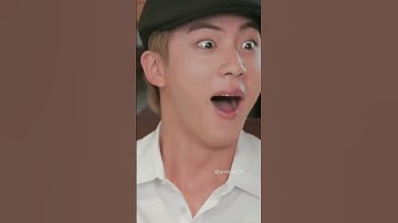 He is too funny 🤣 / We will miss you Jin oppa😥💜✨ #jin #shorts