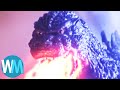 TOP 10 DÉMONSTRATIONS de FORCE de GODZILLA, le ROI DES MONSTRES !