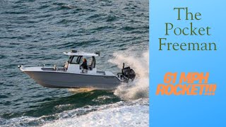 Freeman 28' Catamaran - Detailed Walkthrough and on Water Performance