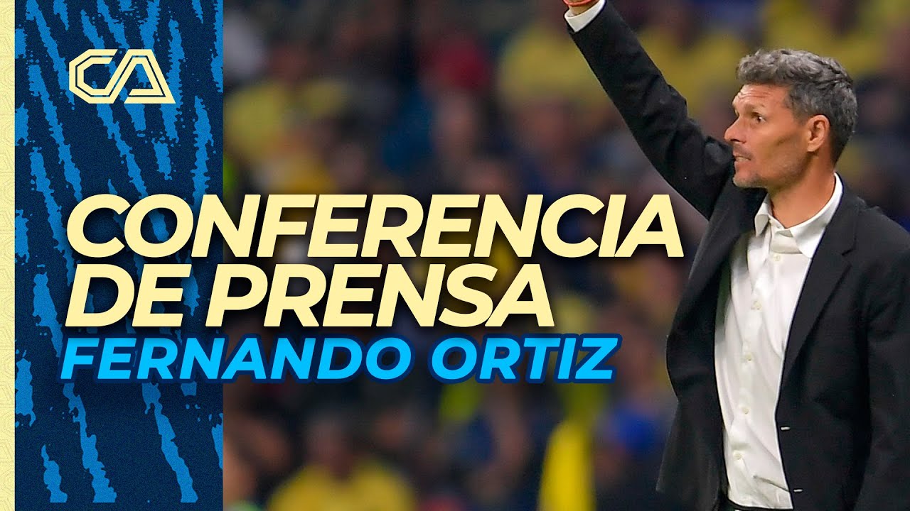 ? - EN VIVO -? Conferencia de prensa Fernando Ortiz - América 1 (2)-(3) 1  Toluca | Cuartos de Final - YouTube