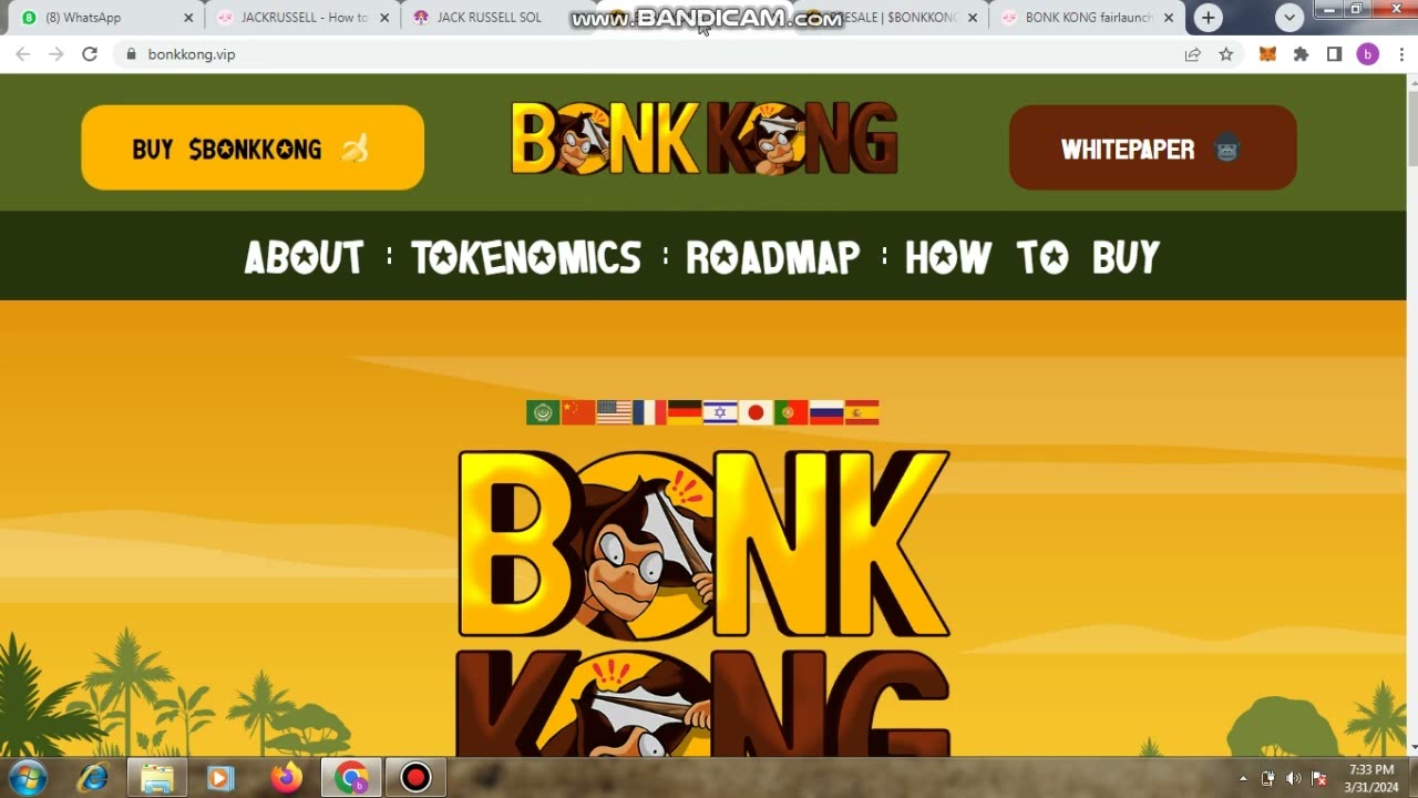 NEW AMAZING WEBSITE BONK KONG FULL REVIEW 2024