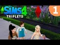 The Three Toddlers | The Sims 4 Triplets Part 1