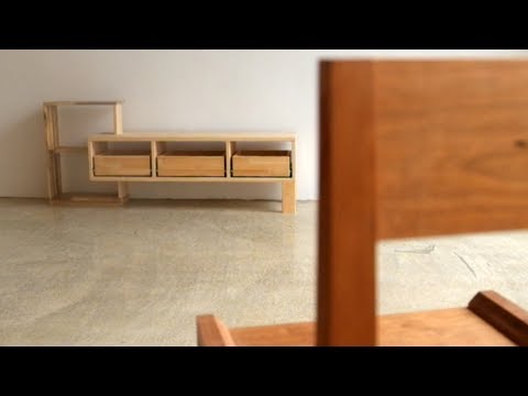 Make a simple tv cabinet _ 심플 TV장 만들기