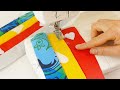 Sewing idea to sew small strips together to make beautiful gift | Sewing Tips and Tricks