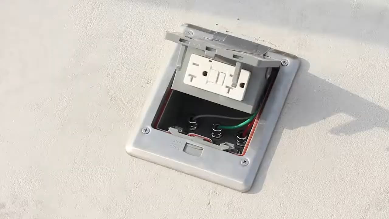 Outdoor Pop Up Electrical Box Installation Guide OB1 by Lew Electric YouTube
