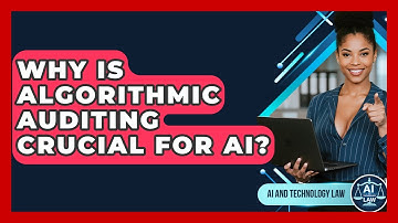 Why Is Algorithmic Auditing Crucial For AI? - AI and Technology Law