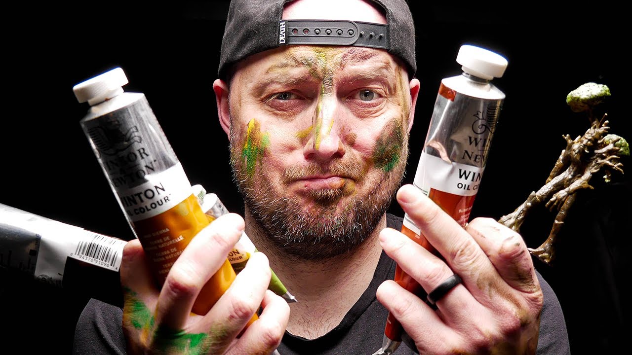 Trying OIL PAINTS on Minis for the FIRST Time - YouTube