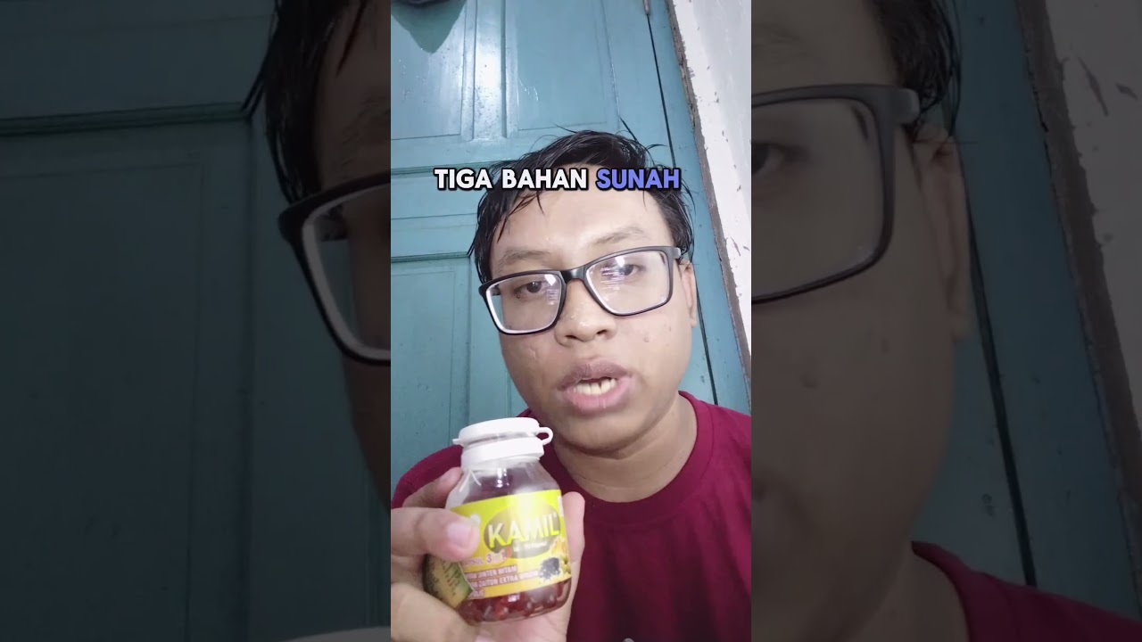 Herbal kapsul tanpa rasa pahit. 