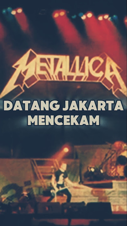 Metallica 1993 jakarta #konser #metal #metallica