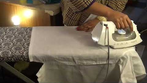 How to Iron Linen Clothing