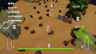 Dreams PS5: AI Taking Cover and Throwing Grenades
