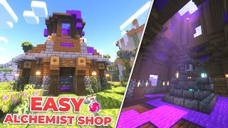 (Easy) - Alchemist Shop Build Tutorial - Fantasy - The Alchemist Shop