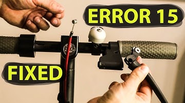 Xiaomi Error 15 - Break Lever issue. Fix