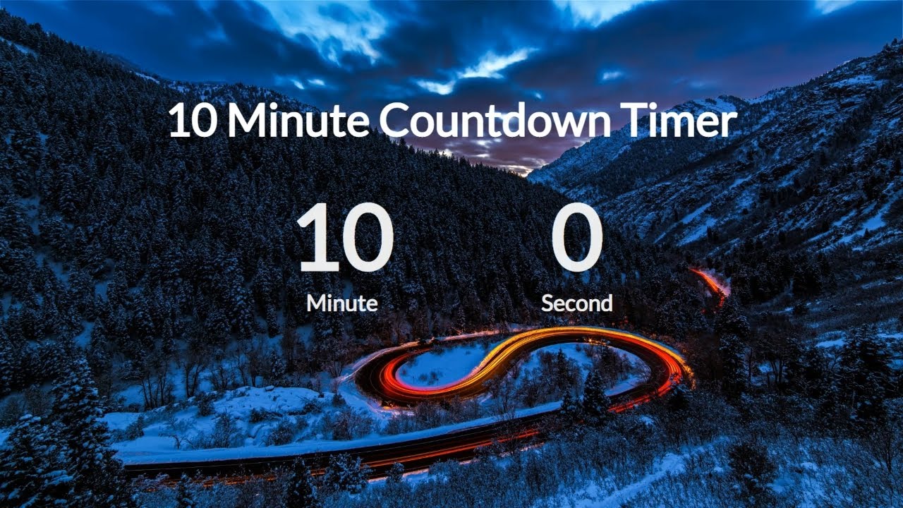10 Minute Countdown Timer With Jazz Music YouTube