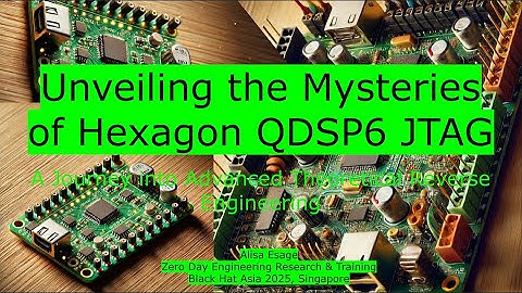 Reverse Engineering Qualcomm Hexagon Hardware Debugging (Alisa Esage)