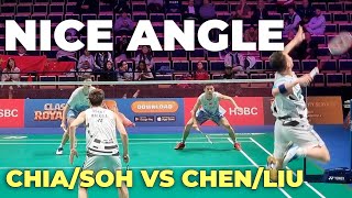 Aaron Chia/Soh Wooi Yik vs Chen Bo Yang/Liu Yi - Artic Open 2024 - Highlights