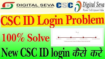 it seems your account is being not configured. please check back later. how to solve it? || #CSC
