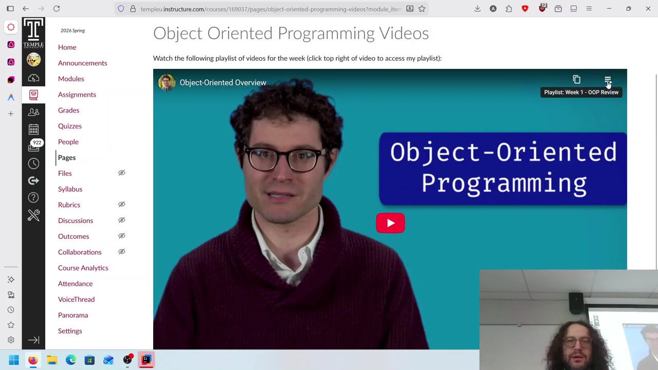 Lecture 1:  Syllabus.  Fox and Rabbit