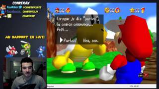 Conkerax au rapport en LIVE - On fracasse la Nintendo 64 ensemble ! (Et surtout Mario 64...)